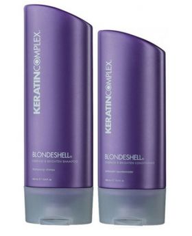 Keratin Complex Blondeshell Shampoo 400ml & Conditioner 400ml Duo
