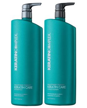 Keratin Complex Keratin Care Shampoo 1000ml & Conditioner 1000ml Duo