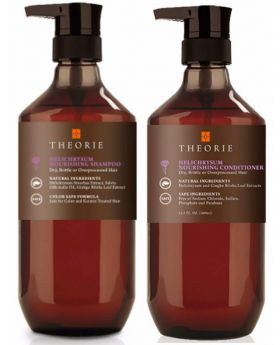 Theorie Helichrysum Nourishing Hair Shampoo & Conditioner Duo 800ml