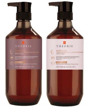 Theorie Marula Oil Transforming Hair Shampoo & Conditioner Duo 400ml