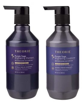 Theorie Purple Sage Brightening Hair Shampoo & Conditioner Duo 400ml