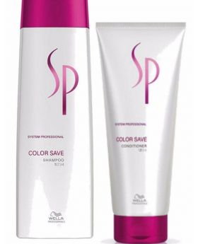 Wella SP System Professional Color Save Shampoo 250ml & Conditioner 200ml Duo