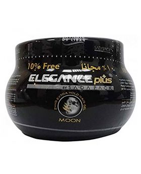 Elegance Plus Extra Hold 24hr Hair Styling Gel 500g - Moon