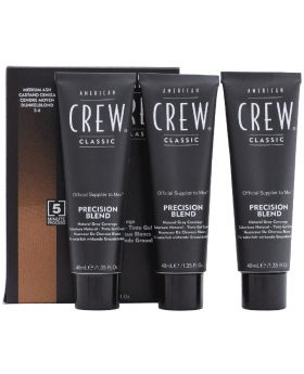 American Crew Precision Blend Hair Colour Medium Ash 5-6 - 3x40ml