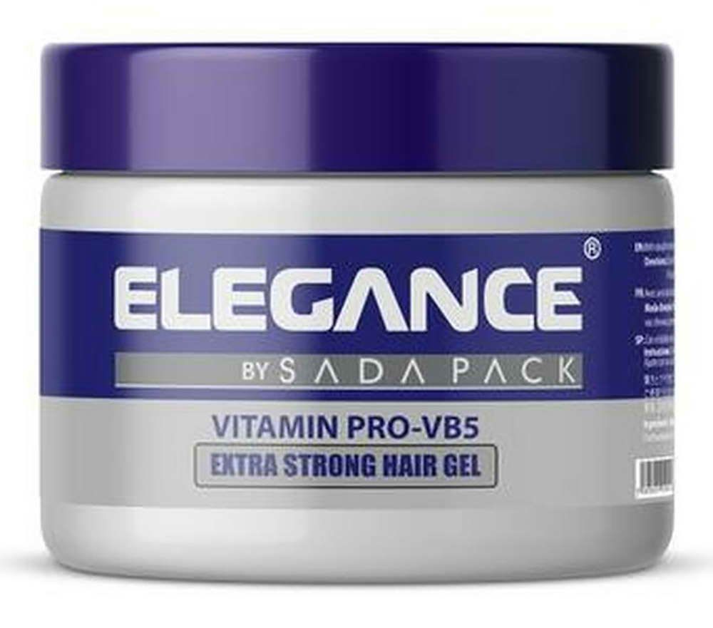 Elegance Vitamin ProVB5 Extra Strong Hair Styling Gel 500ml Free