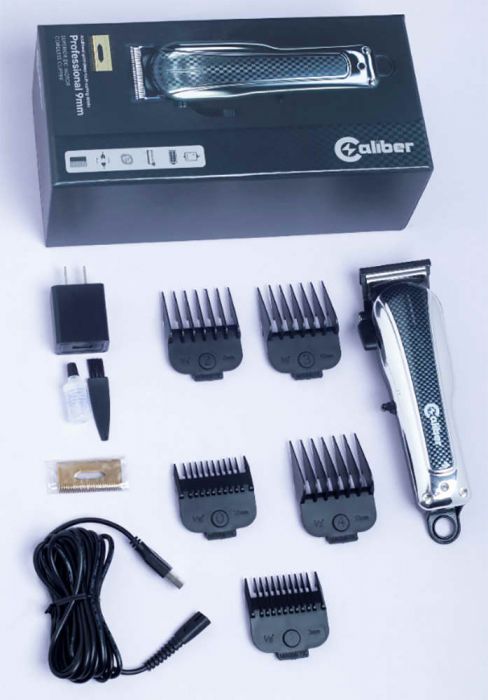 Caliber 9mm Mabuchi DC Motor Cordless Hair Clipper Caliber 9mm Mabuchi DC Motor Cordless Hair Clipper