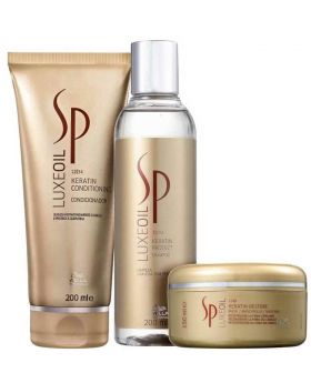 Wella SP Luxe Oil Keratin Shampoo/Conditioning/Keratin Mask Trio