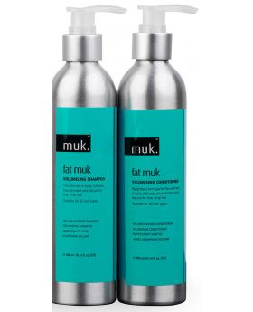 MUK Fat Muk Volumising Shampoo and Conditioner 300ml Duo