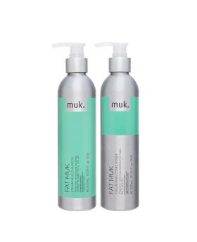 MUK Fat Muk Volumising Shampoo and Conditioner 300ml Duo