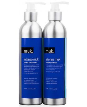 MUK Intense Muk Repair Shampoo and Conditioner 300ml Duo