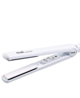 MUK Hair Straightener Iron Styler Stick 80°C to 210° White