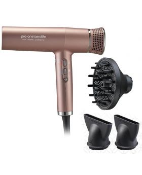 Pro-One Aerolite Professional Hairdryer - Gold