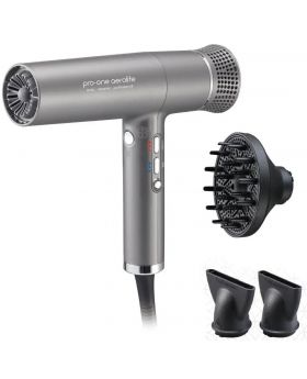 Pro-One Aerolite Professional Hairdryer - Titanium