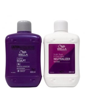 Wella Creatine + Sculpt Normal/Resistant Hair Kit 400ml