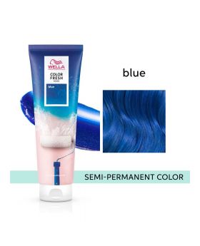 Wella Color Fresh Mask Semi Permanent Hair Colour Blue 150ml