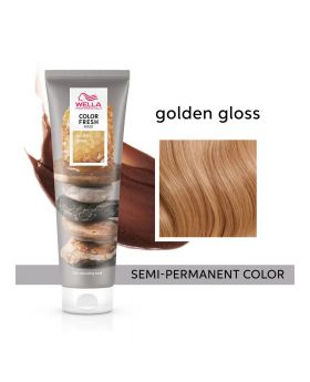 Wella Color Fresh Mask Semi Permanent Hair Colour Golden Gloss 150ml