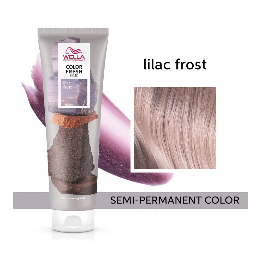 Wella Color Fresh Mask Semi Permanent Hair Colour Lilac Frost 150ml