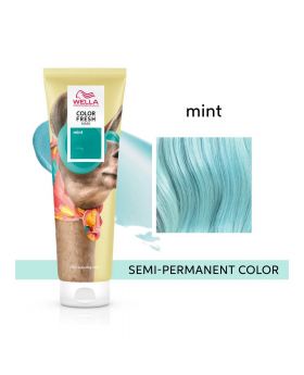 Wella Color Fresh Mask Semi Permanent Hair Colour Mint 150ml