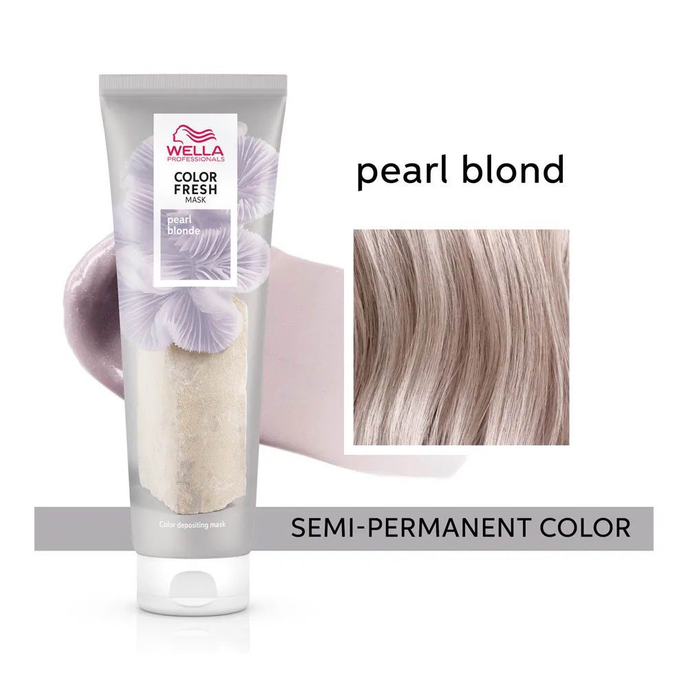 Wella Color Fresh Mask Semi Permanent Hair Colour Pearl Blonde 150ml - Free Delivery Wella Color Fresh Mask Semi Permanent Hair Colour Pearl Blonde 150ml - Free Delivery