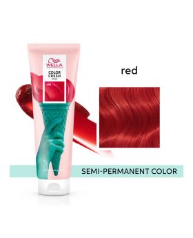 Wella Color Fresh Mask Semi Permanent Hair Colour Red 150ml