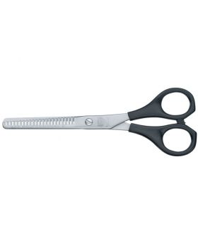 Kiepe 6" Black Handle Thinning Scissors