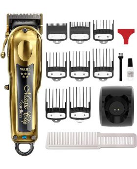 Wahl 5 Star Professional Cord/Cordless Magic Clip Clipper-Gold