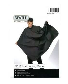 Wahl Polyester Haircutting Salon Barber Cape White WP3012W