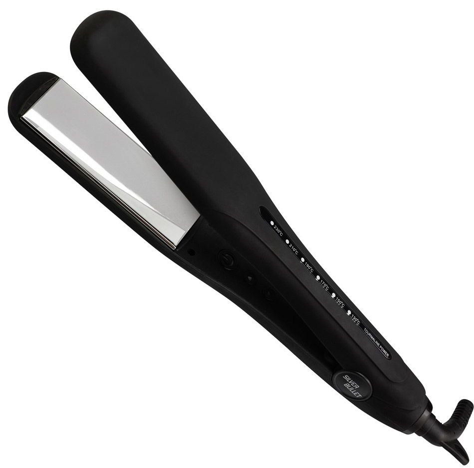 silver bullet keratin 230 ceramic wide plate straightener