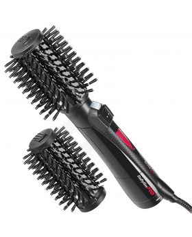 Babyliss Pro Ceramic Rotating Hot Air Styler Brush With 2 Barrels (40mm & 50mm)