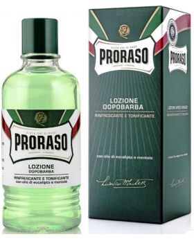 Proraso Eucalyptus Oil & Menthol Aftershave Liquid Lotion 400ml 