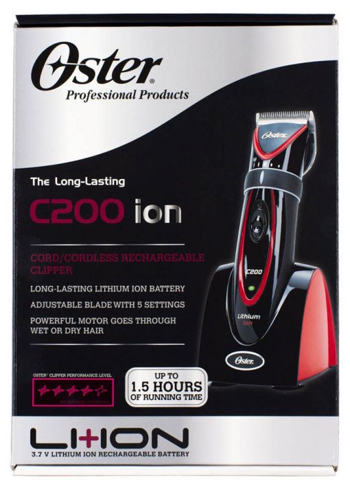 oster lithium ion cordless clipper parts