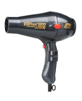 Parlux 3200 Ionic + Ceramic Compact Professional Hair Dryer-Charcoal