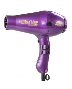 Parlux 3200 Ionic + Ceramic Compact Professional Hair Dryer-Purple