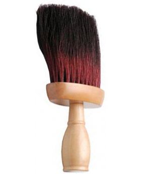 Professional Salon Neck Duster (Black/Red)