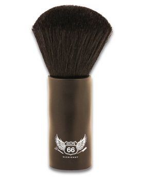 Cricket Route 66 Barber Duster NeckFace Brush (Black)