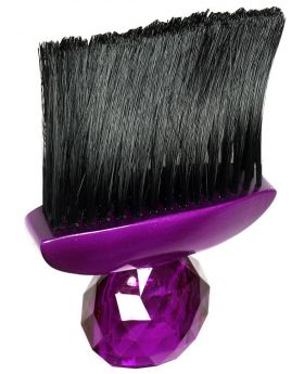 Silver Bullet Crystal Neck Duster Brush (PU)
