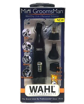 Wahl 3 in 1 Eyebrow & Nose & Ear Battery Mini Trimmer 5608-512